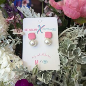 Motherland Pink Pearl Drop Earrings (SOLD OUT)